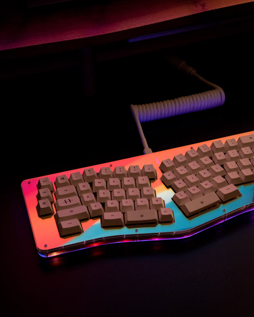 mechanical keyboard case PCB stabilizer aluminum plate