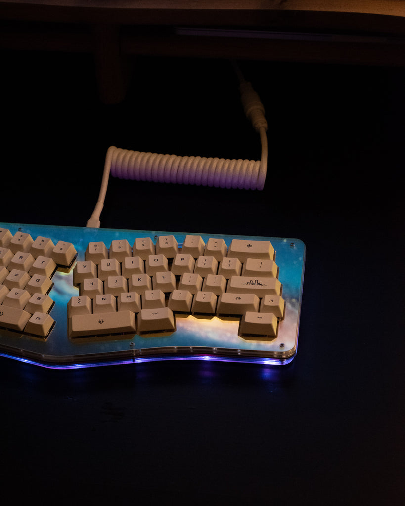 mechanical keyboard case PCB stabilizer aluminum plate