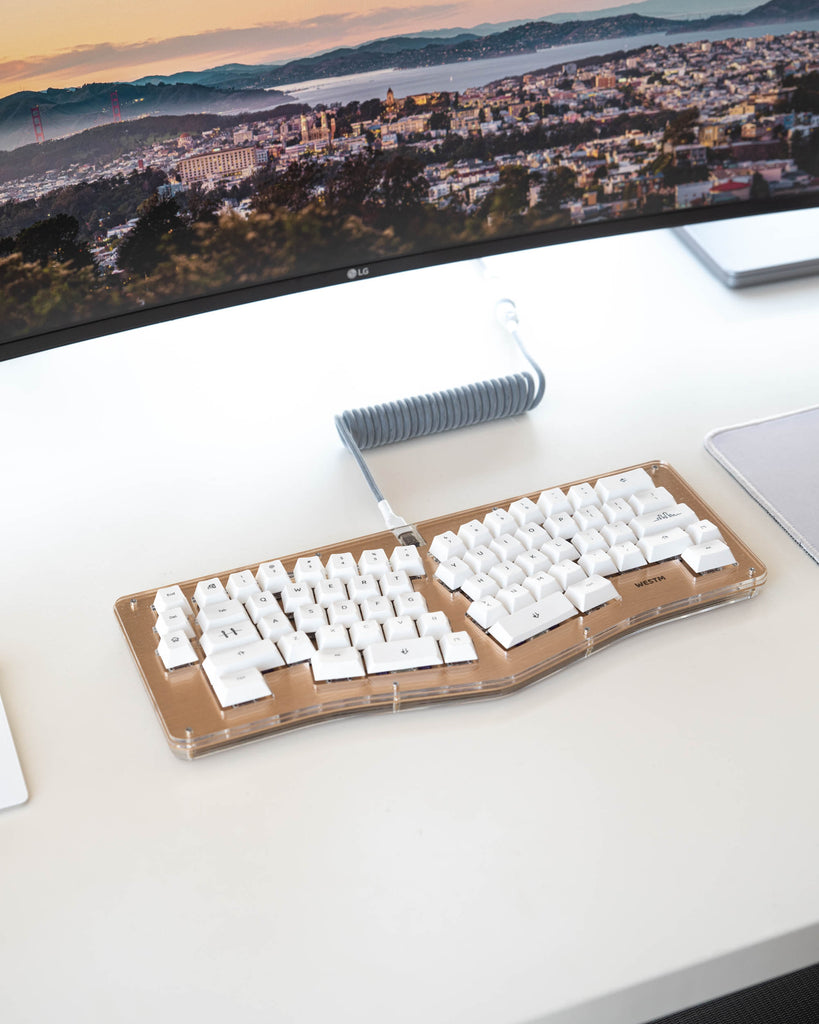 mechanical keyboard case PCB stabilizer aluminum plate