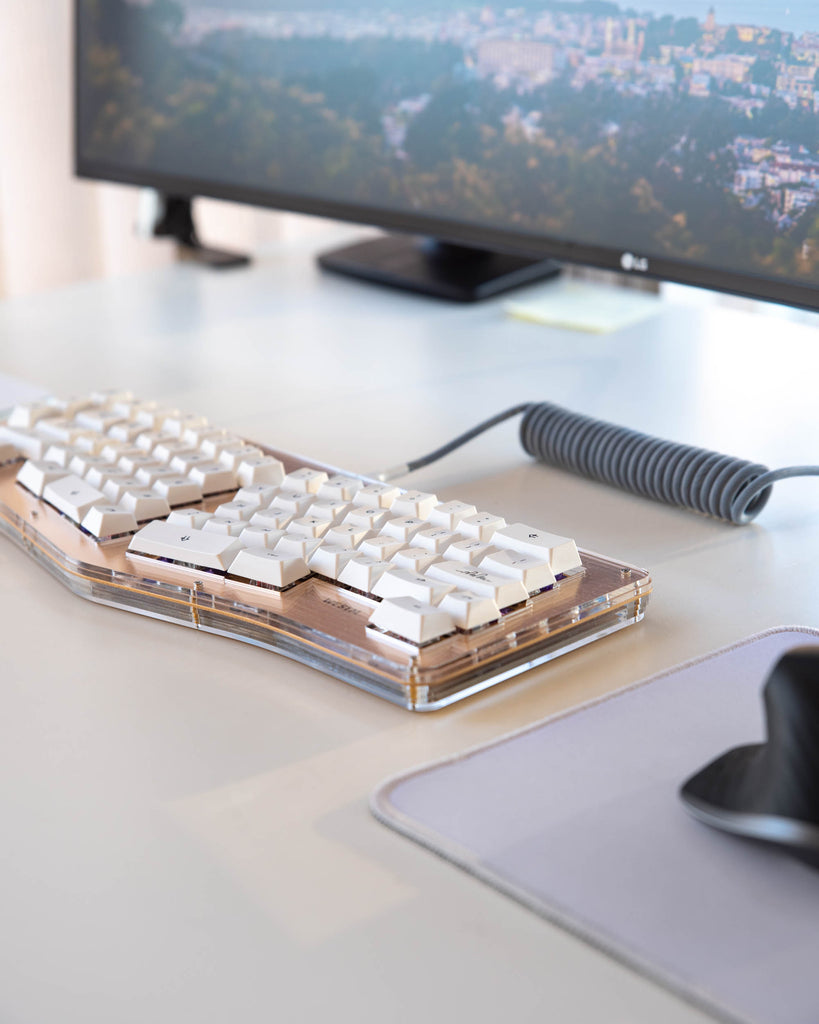 mechanical keyboard case PCB stabilizer aluminum plate