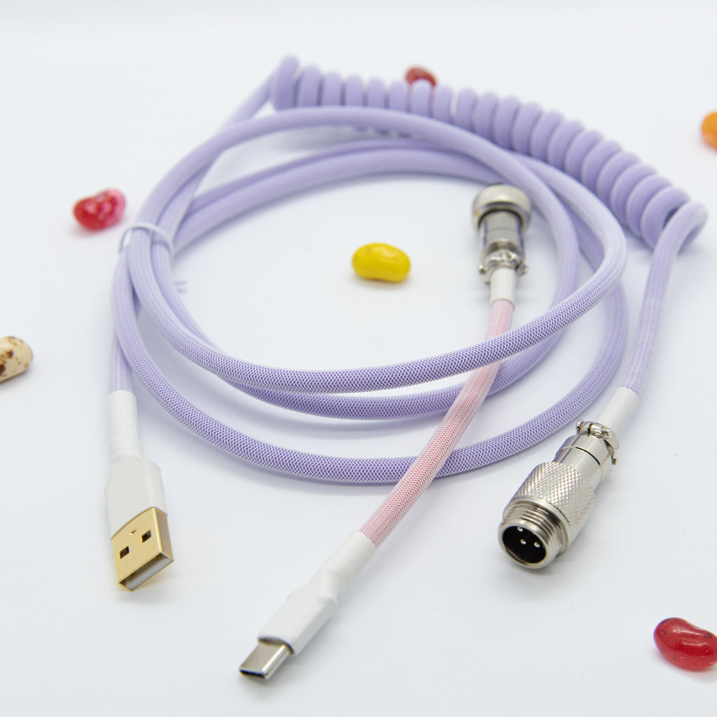 mechanical keyboard cable with aviator connector