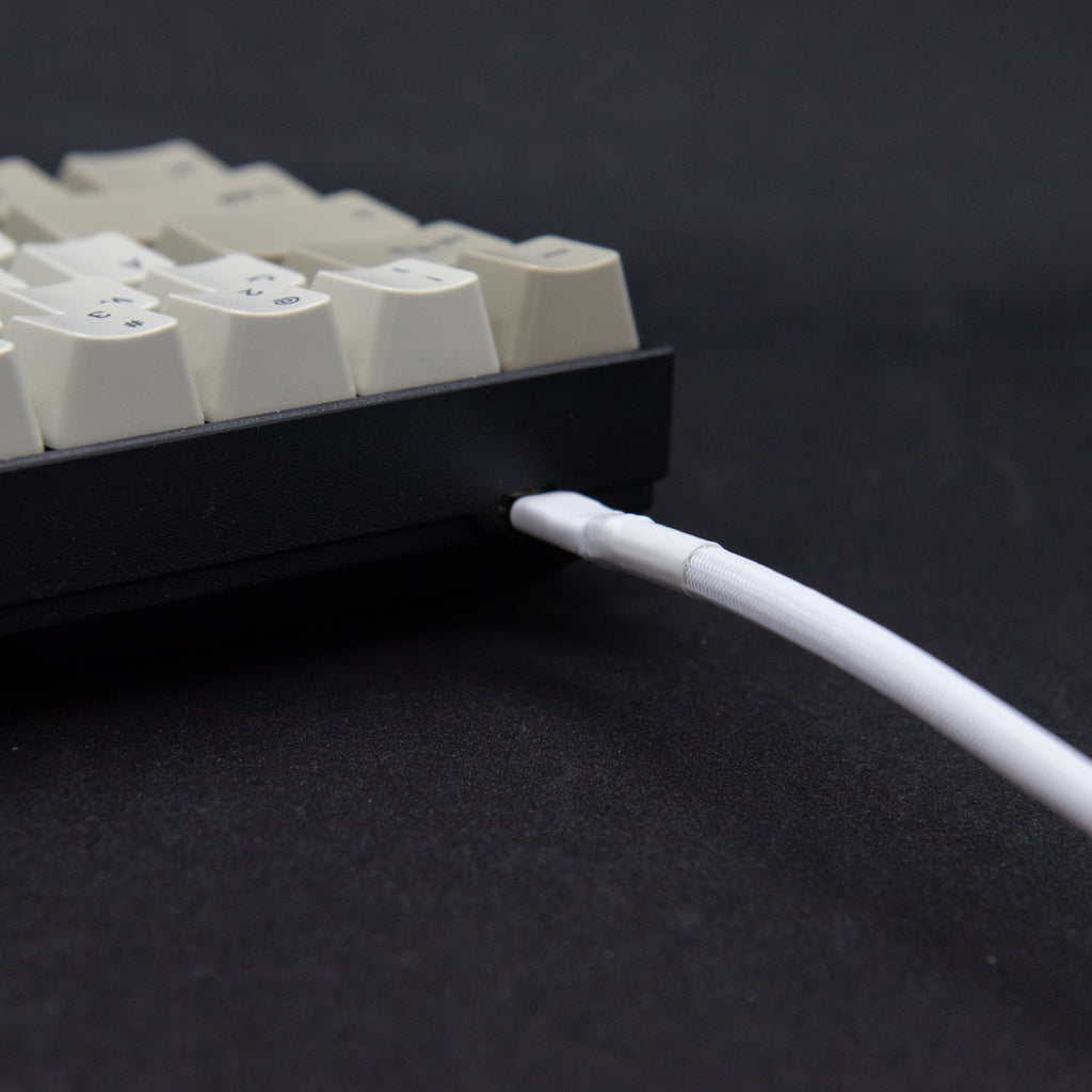 mechanical keyboard cable with aviator connector