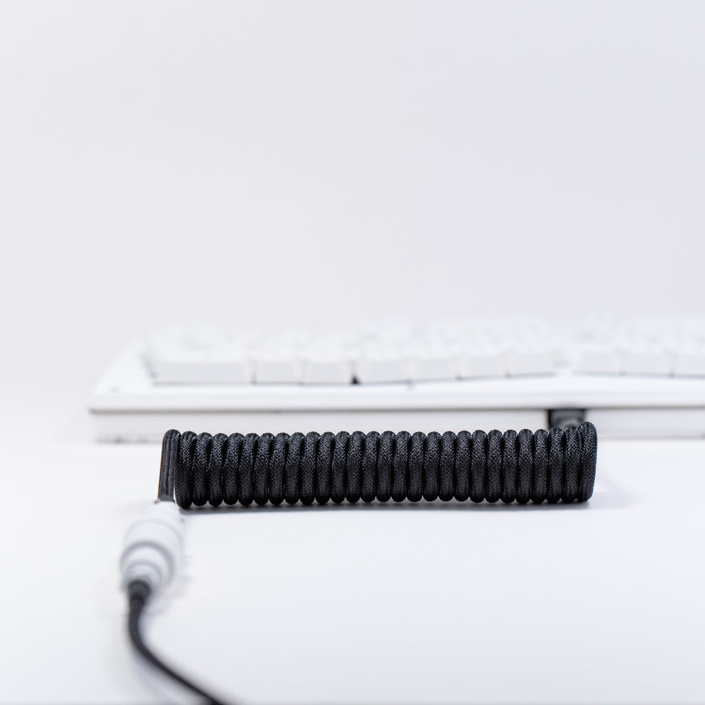 westm mechanical keyboard coiled detachable aviator cable