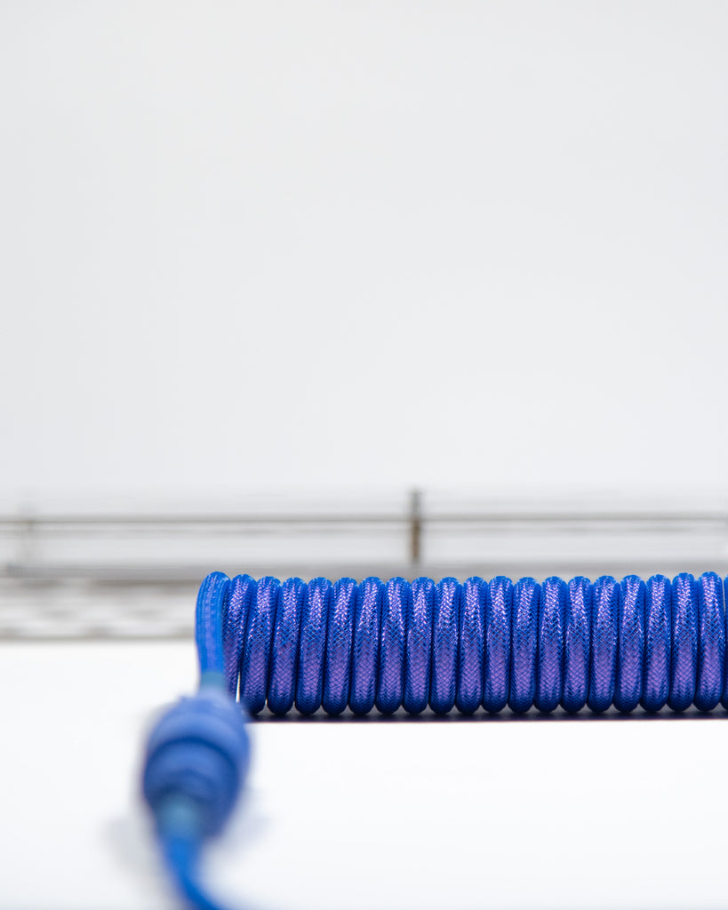 westm mechanical keyboard coiled detachable aviator cable