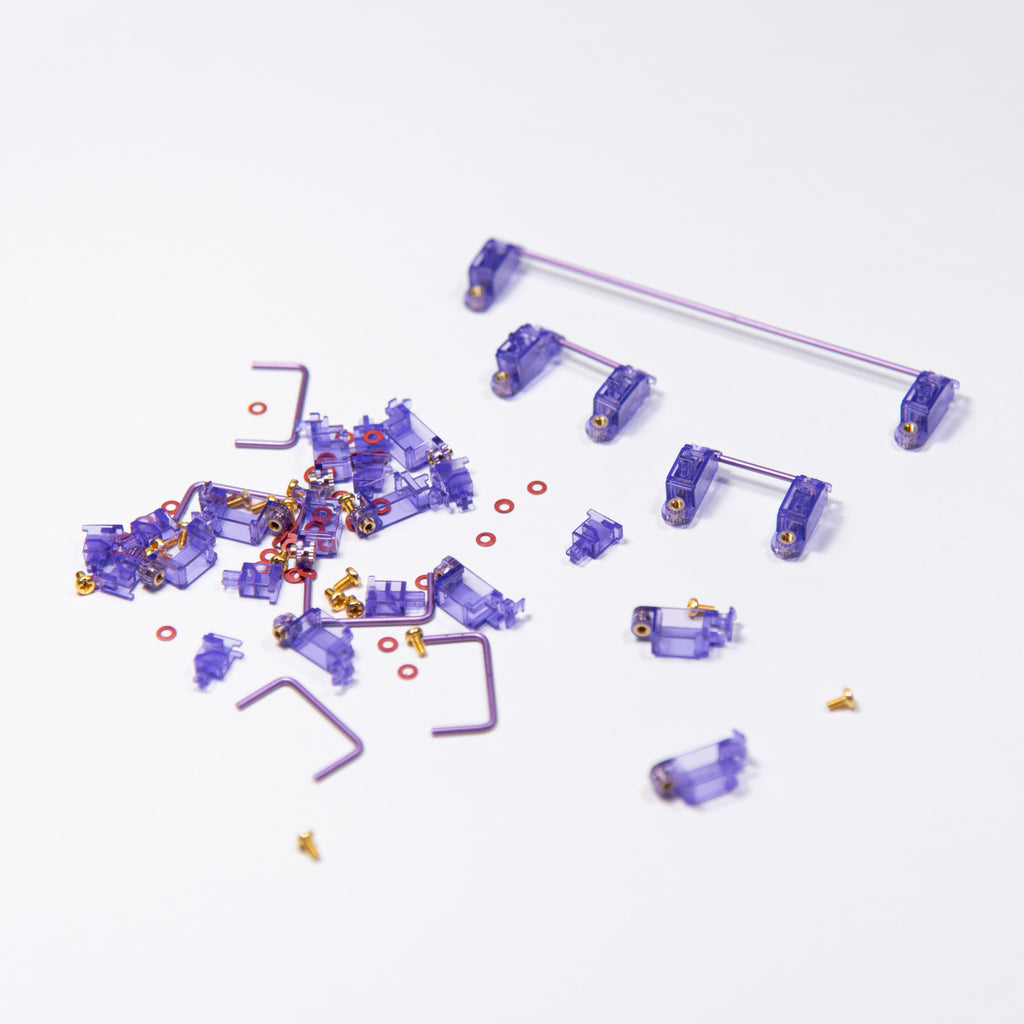 PCB mount screw in stabilizers for mechanical keyboard