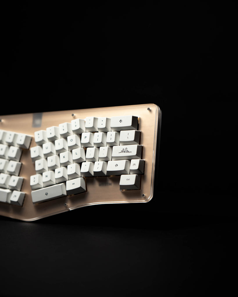 custom mechanical keyboard case with engraving