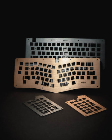 mechanical keyboard aluminum plate