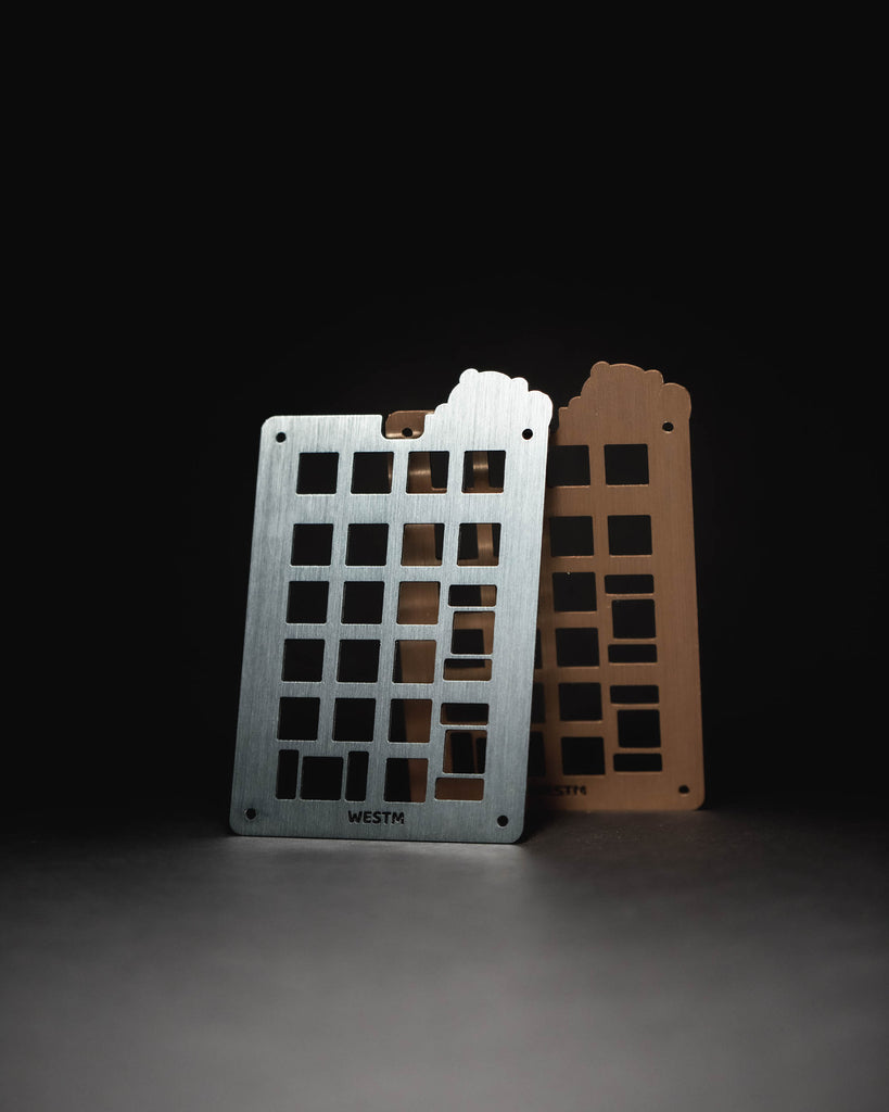 mechanical keyboard aluminum plate