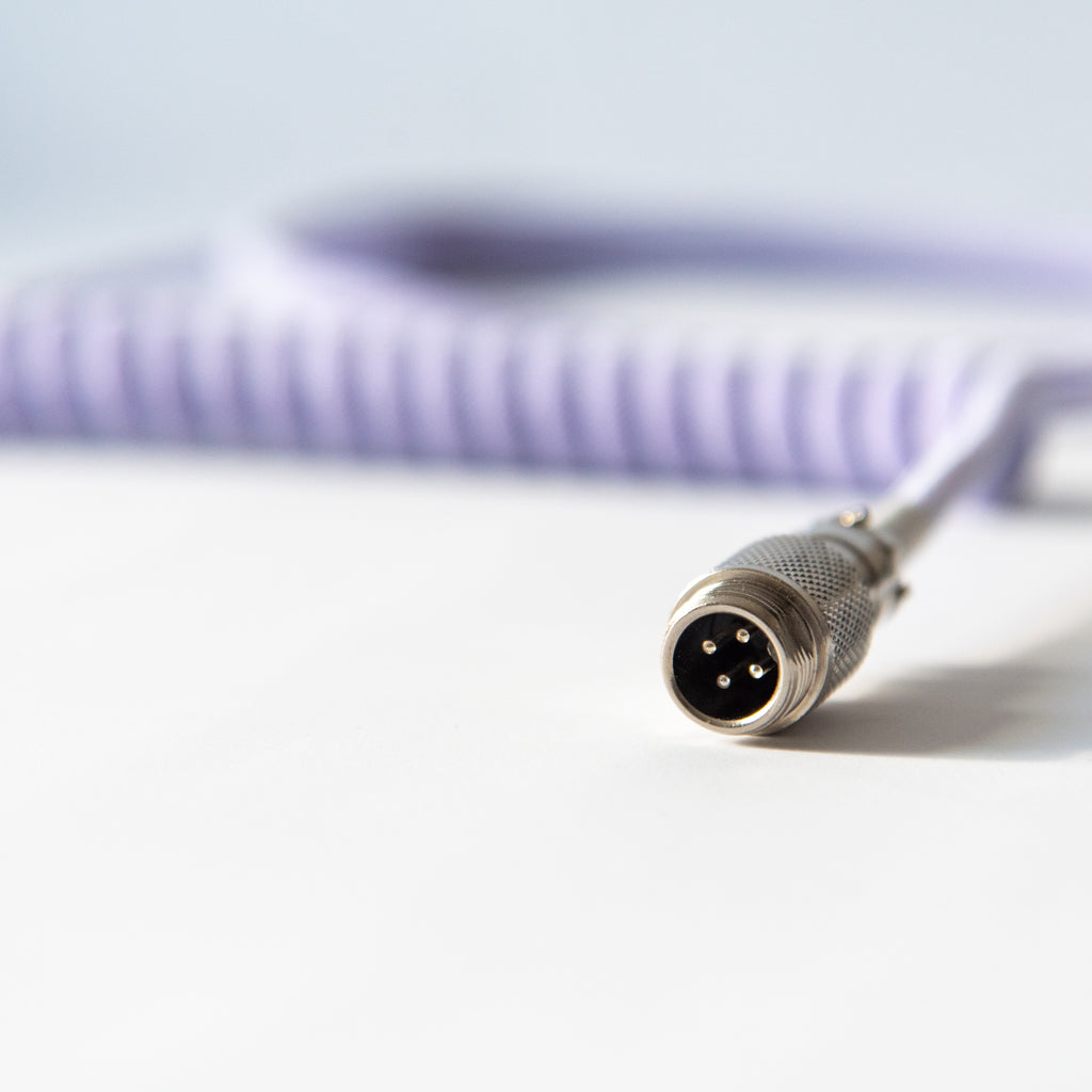 mechanical keyboard cable with aviator connector